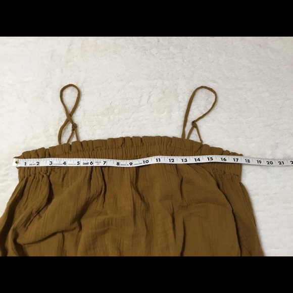 Anthropologie April Gaucy Tank Top Sz.L - Picture 4 of 9